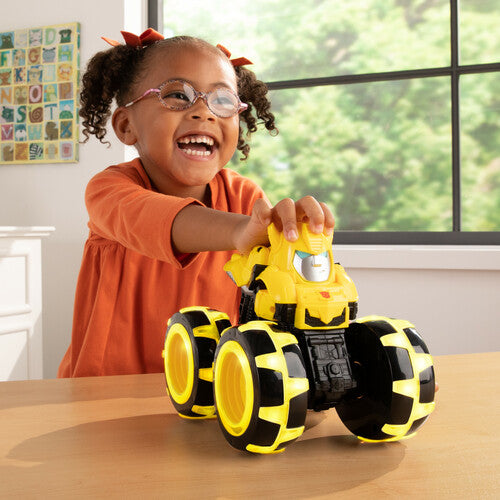 Tomy Monster Treads Lightning Wheels Bumblebee Vehicle