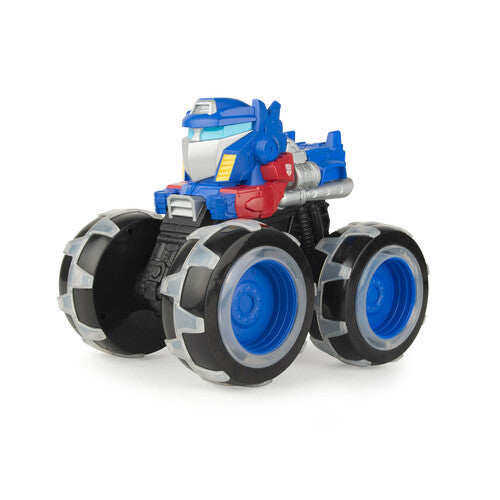 Tomy Monster Treads Lightning Wheels Optimus Prime Vehicle