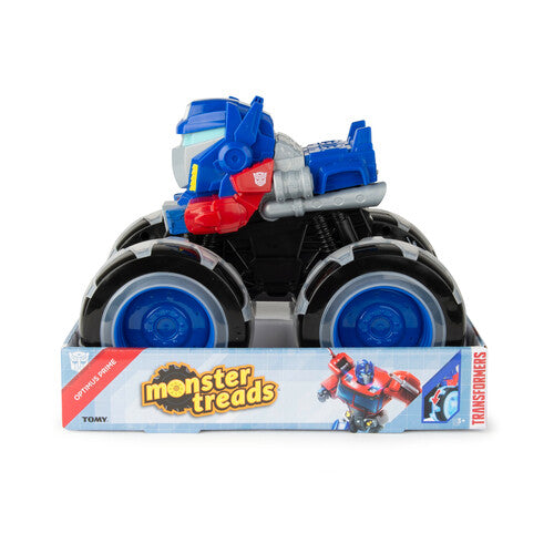 Tomy Monster Treads Lightning Wheels Optimus Prime Vehicle