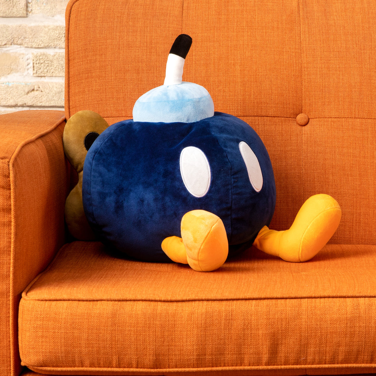 Club Mocchi- Mocchi - Super Mario™ Bob-omb Mega Plush - 38cm