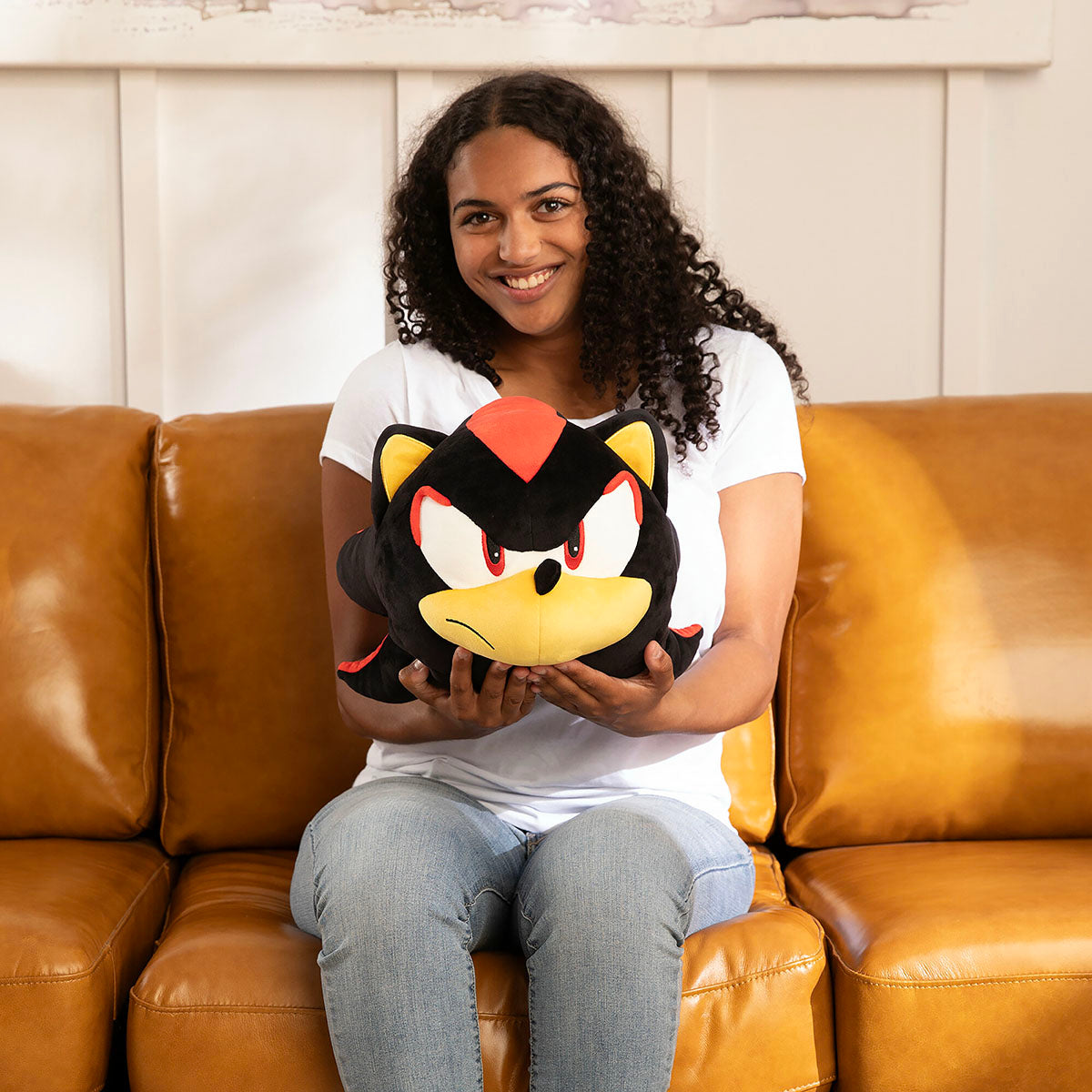 Club Mocchi-Mocchi- Shadow the Hedgehog™ - Mega Plush Toy - 40cm