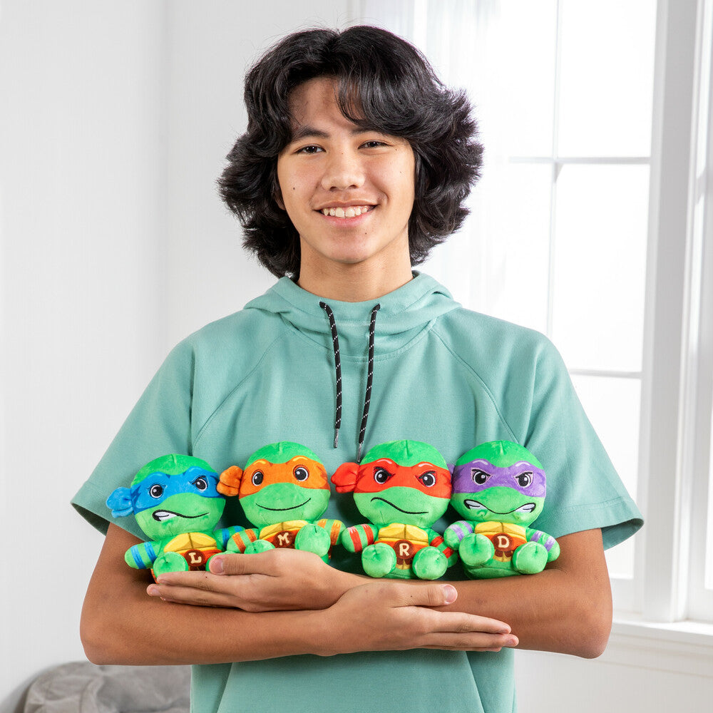 Club Mocchi- Mocchi Teenage Mutant Ninja Turtles Junior Plush Assortment - 15cm