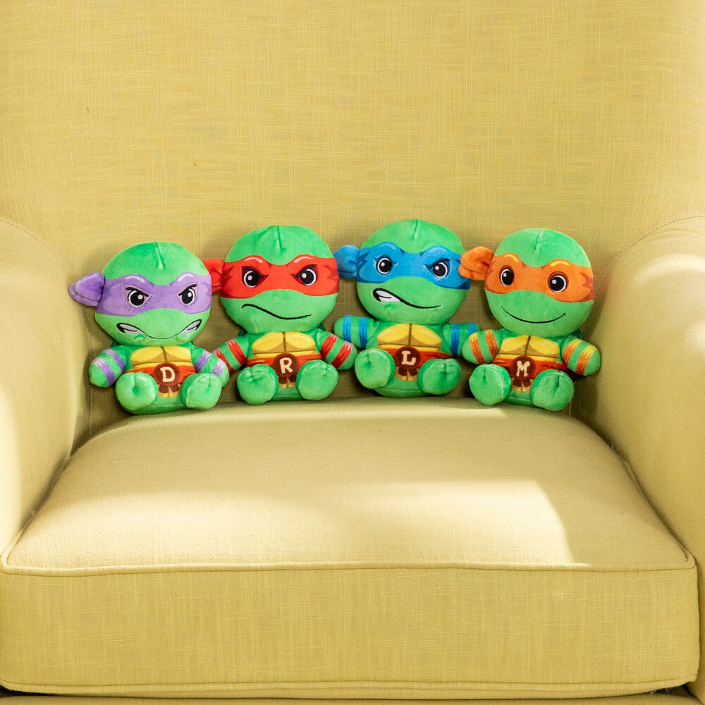Club Mocchi- Mocchi Teenage Mutant Ninja Turtles Junior Plush Assortment - 15cm