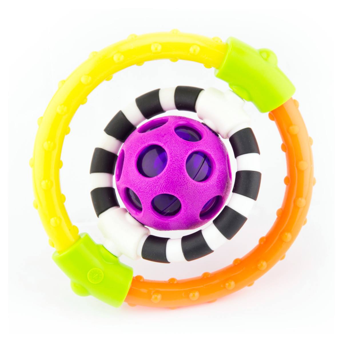 Sassy Spin &amp; Chew Ring Rattle