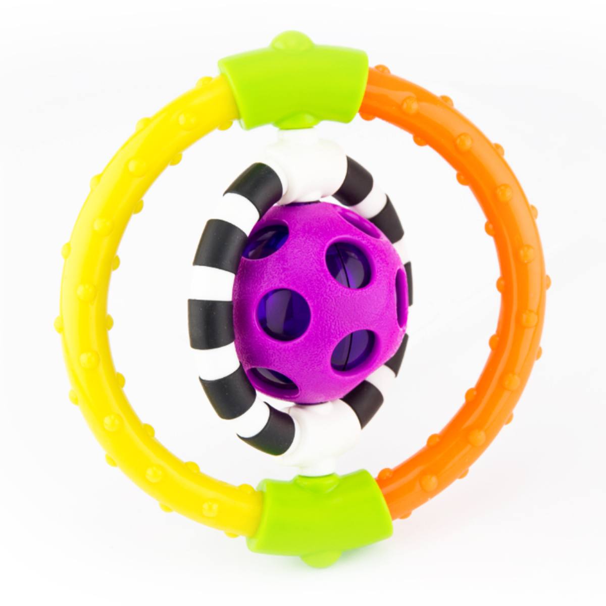 Sassy Spin &amp; Chew Ring Rattle