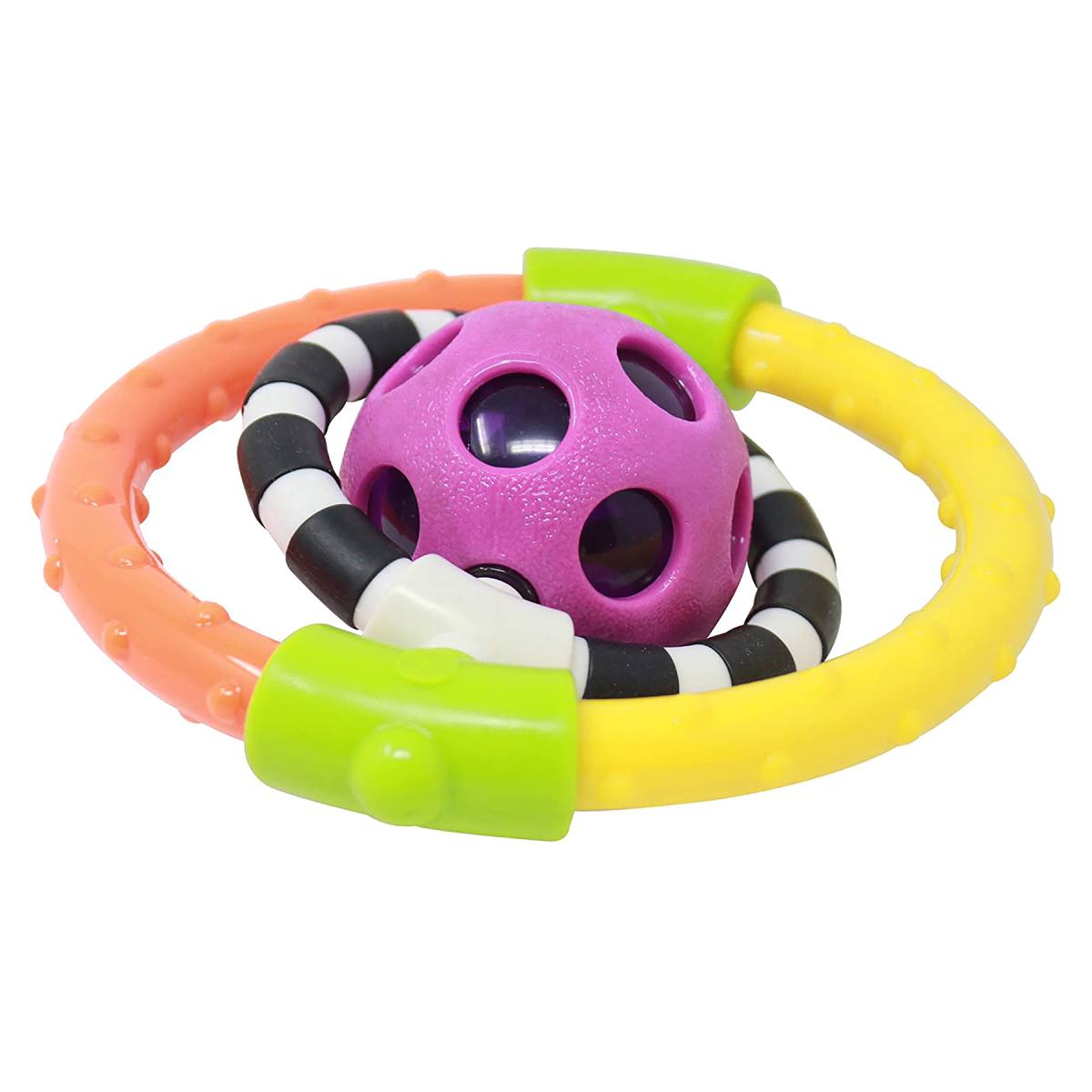 Sassy Spin &amp; Chew Ring Rattle