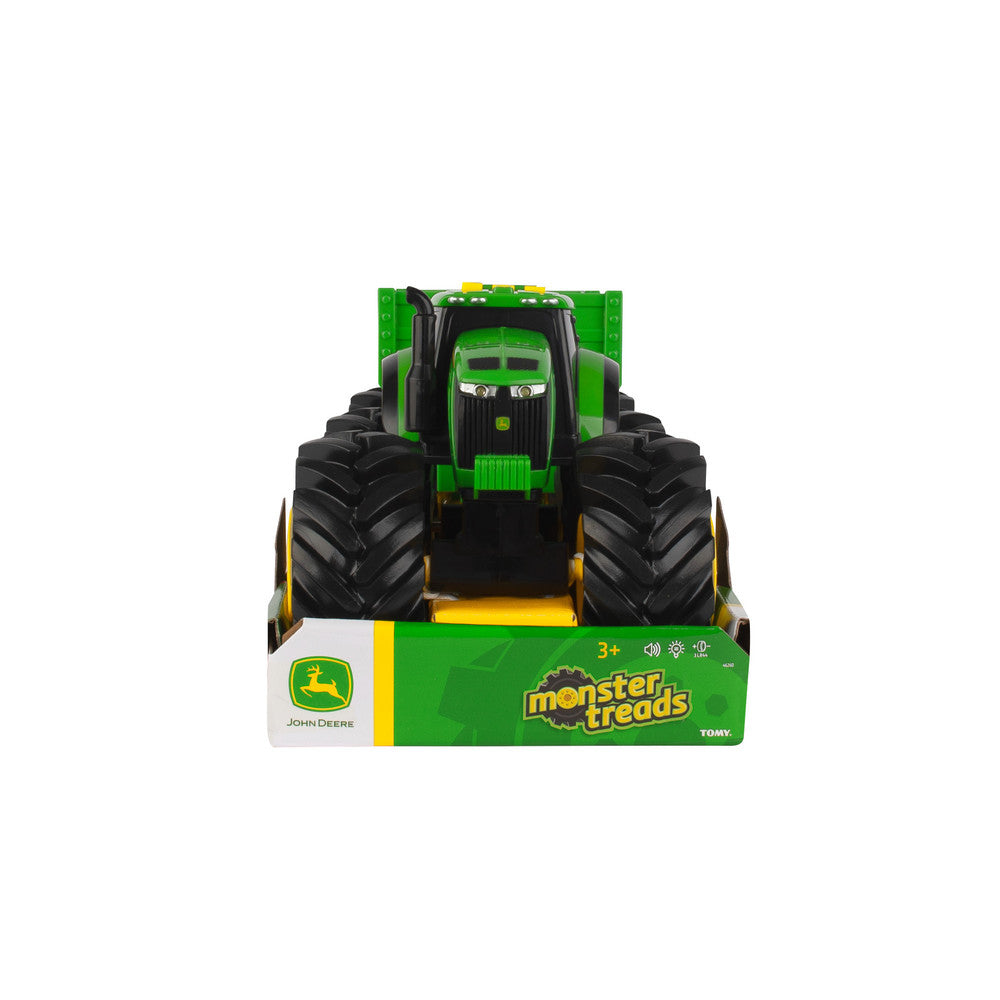 John Deere Monster Treads Tractor with Wagon &amp; Loader