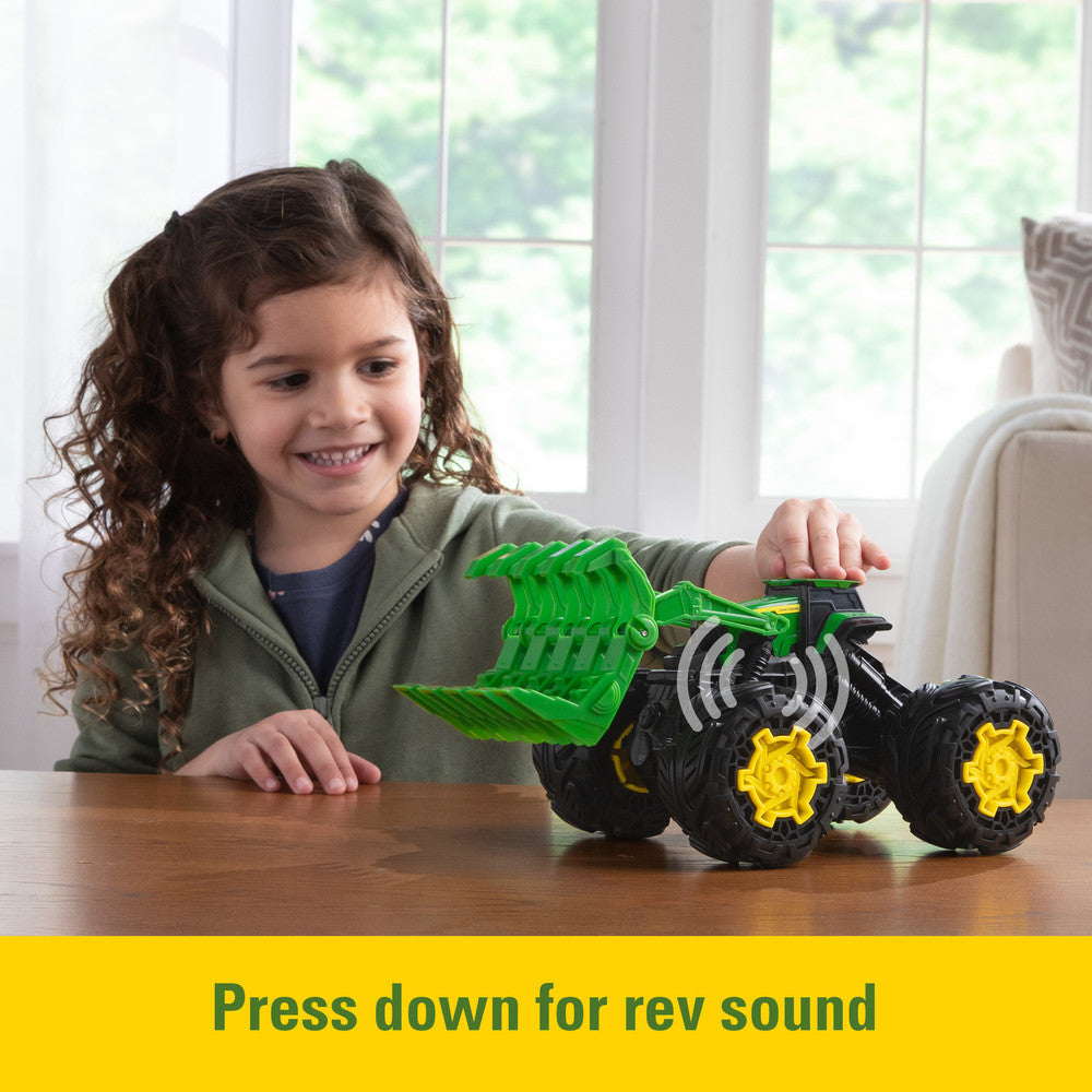John Deere Monster Treads Rev Up Tractor