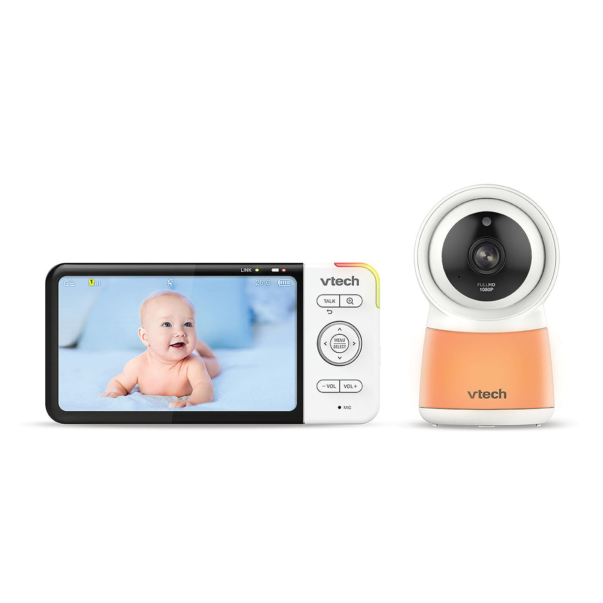 Vtech RM5754 HD 12cm Smart Wi-Fi Video Monitor with Night Light