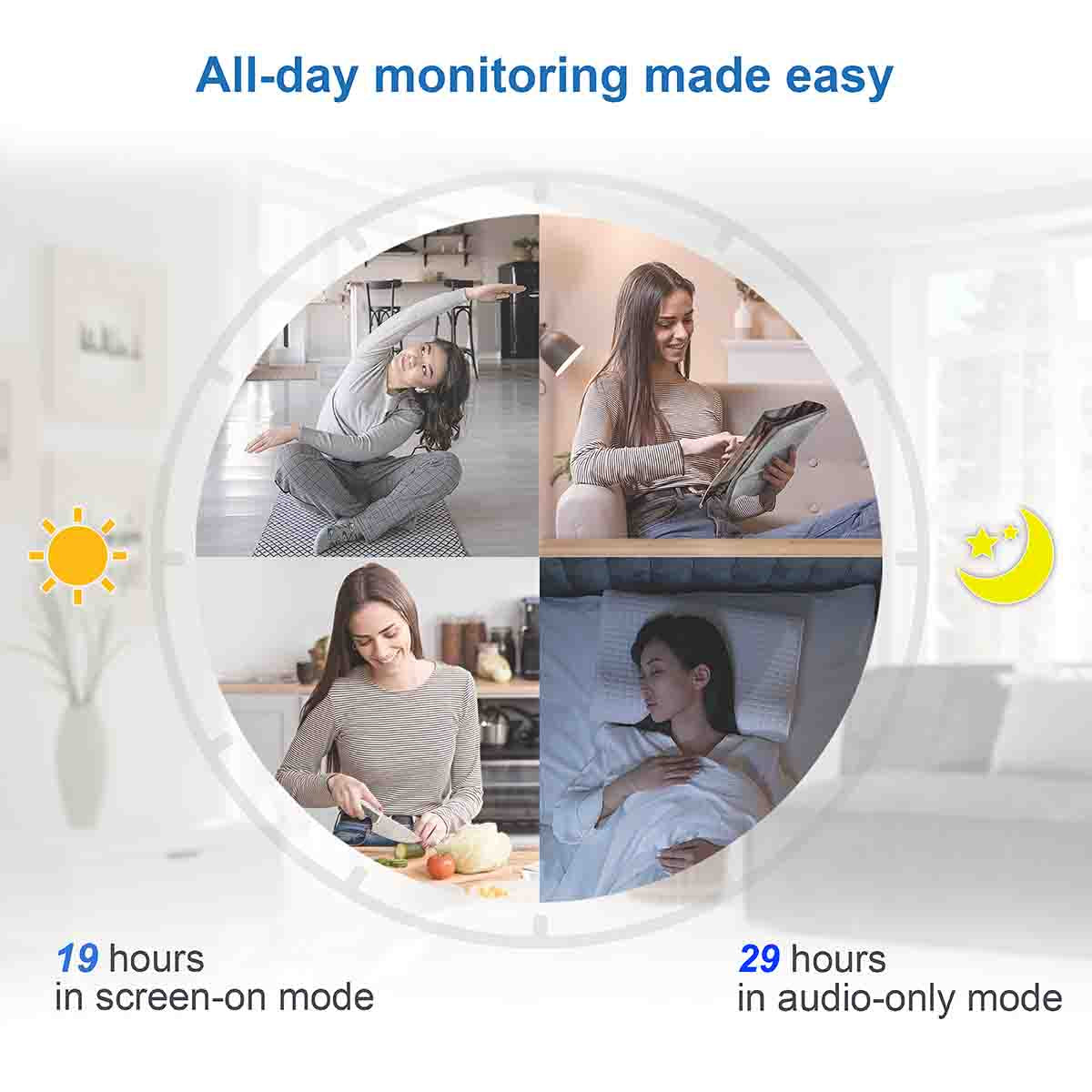 Vtech VM819 Video Baby Monitor with Extended Battery Life
