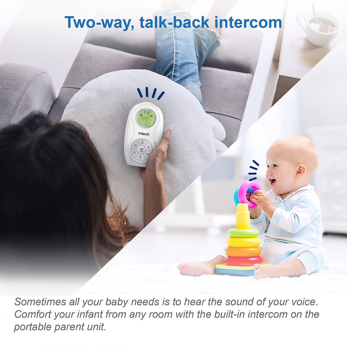 Vtech DM1214 Dual Battery Digital Audio Monitor