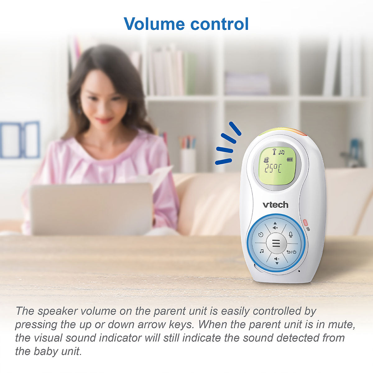 Vtech DM1214 Dual Battery Digital Audio Monitor