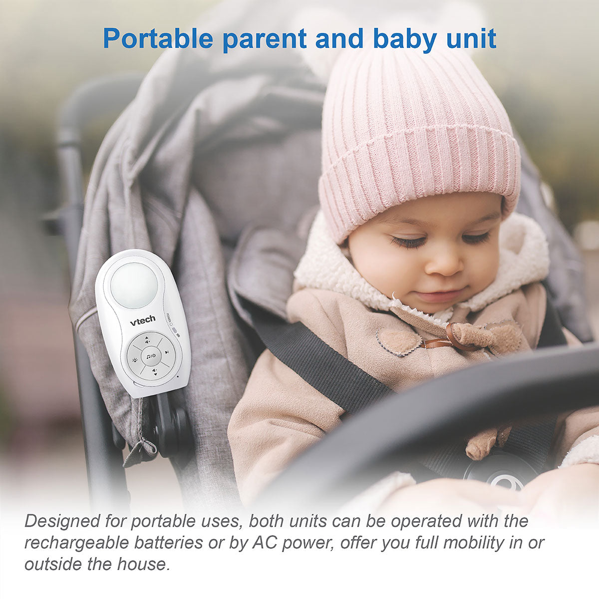 Vtech DM1214 Dual Battery Digital Audio Monitor