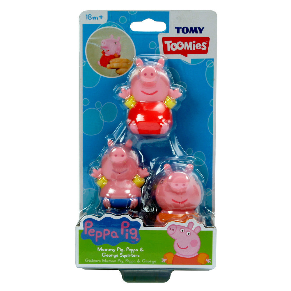 Peppa Pig Mummy Pig, Peppa &amp; George Squirters