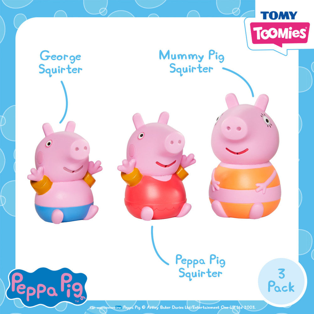 Peppa Pig Mummy Pig, Peppa &amp; George Squirters