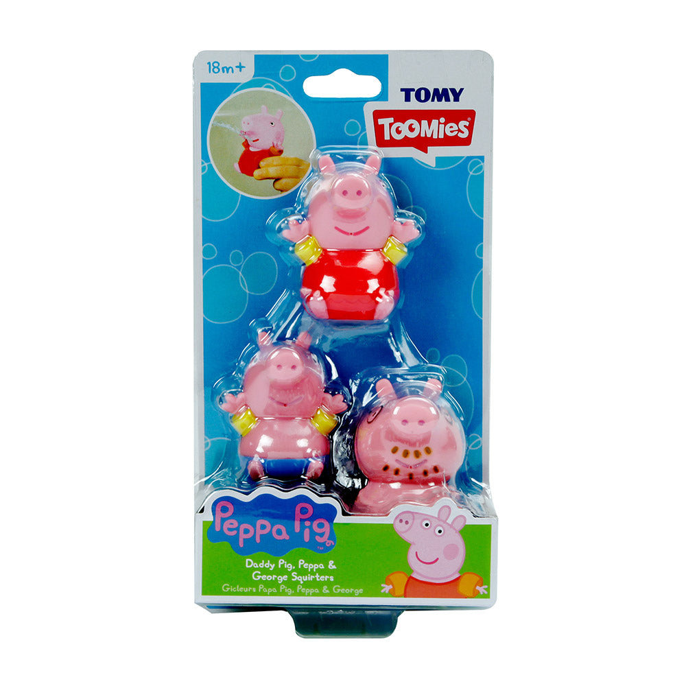 Peppa Pig Daddy Pig, Peppa &amp; George Squirters