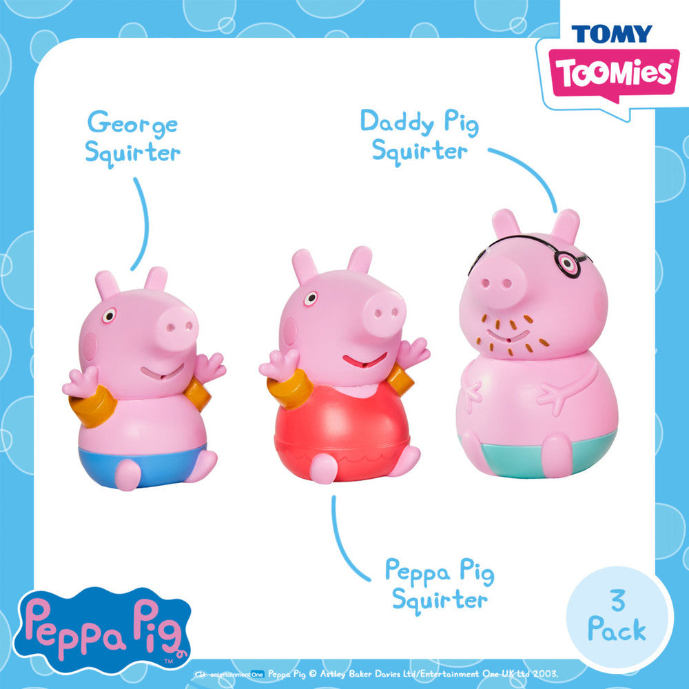 Peppa Pig Daddy Pig, Peppa &amp; George Squirters