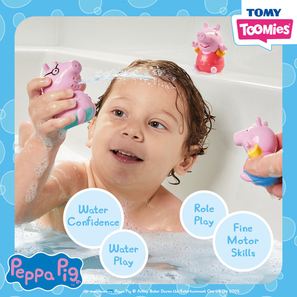 Peppa Pig Daddy Pig, Peppa &amp; George Squirters