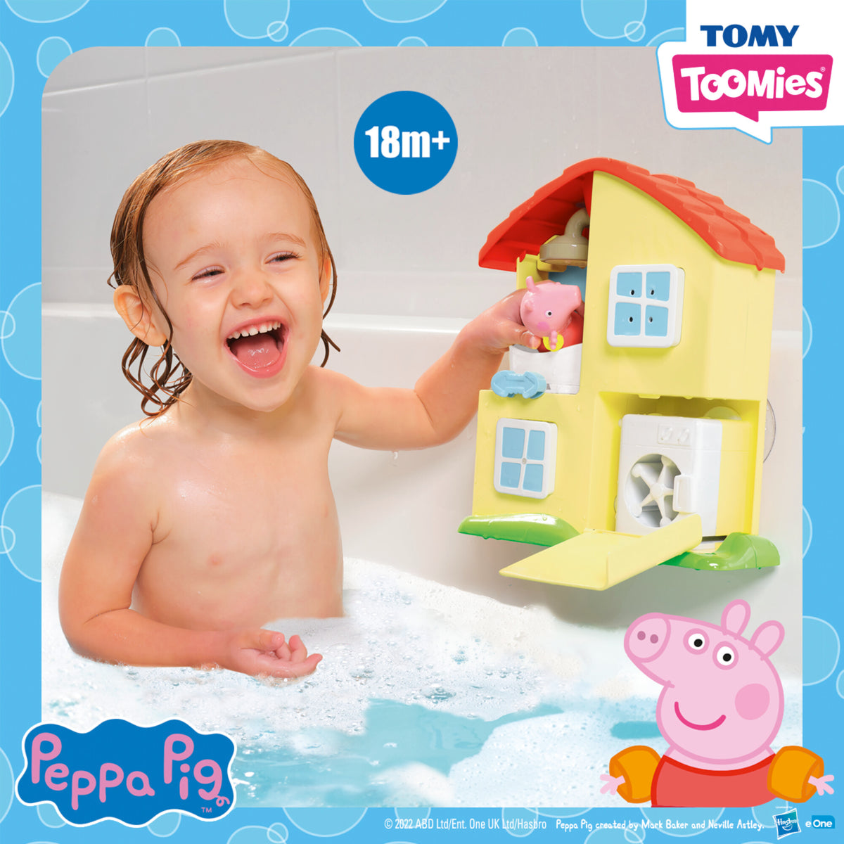 Peppa Pig Peppa’s House Bath Playset