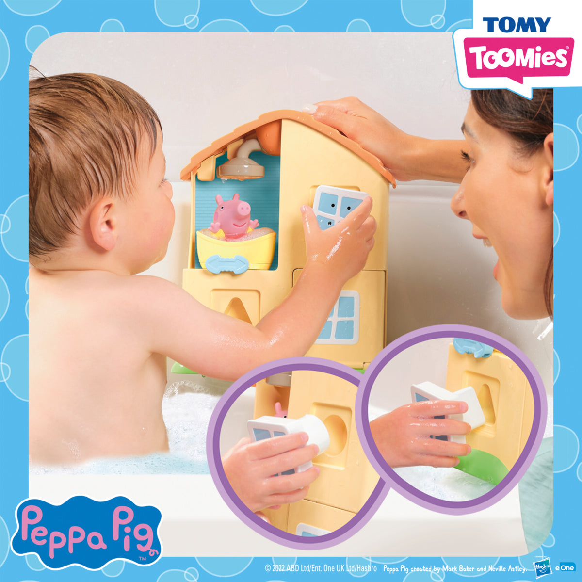 Peppa Pig Peppa’s House Bath Playset