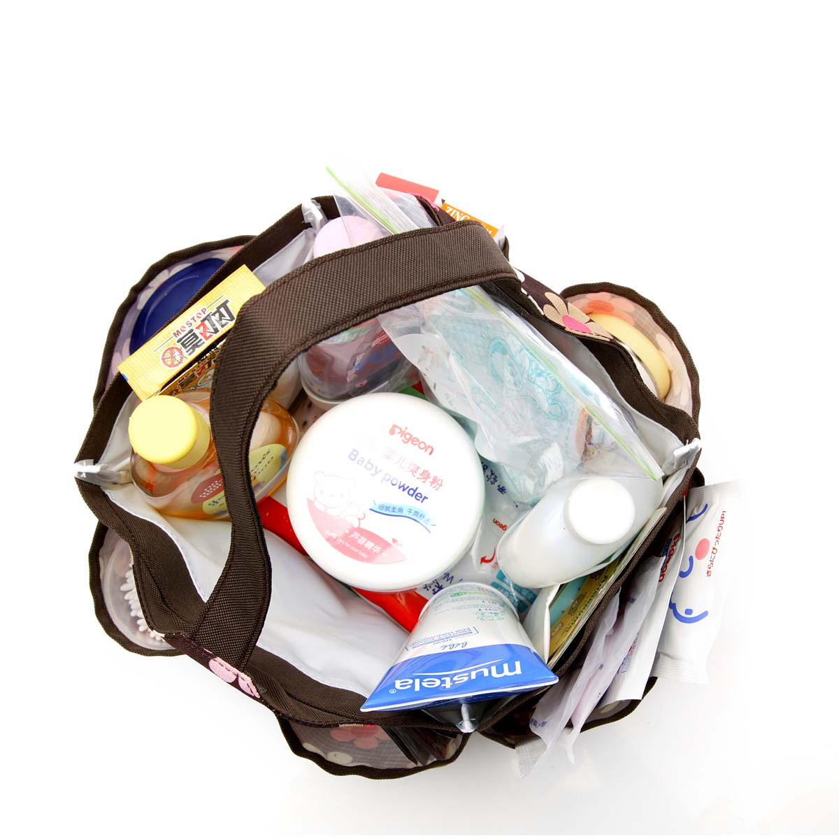 Baby Travel Nursery Organiser - Flowers