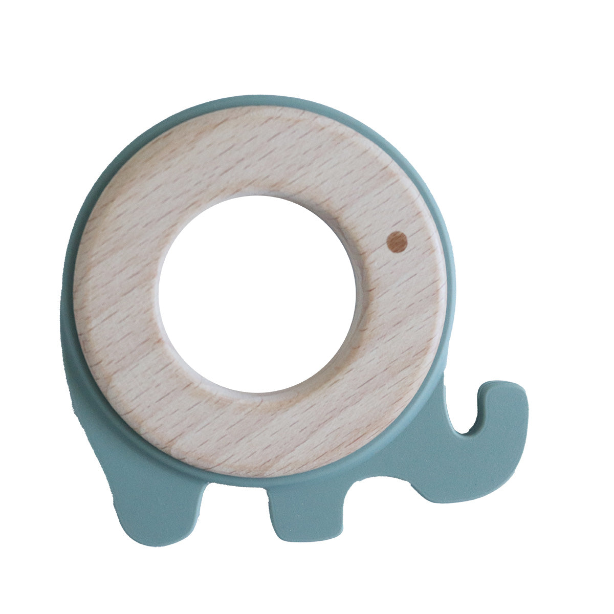 Back to Nature – Silicone Teether Ring – Elephant