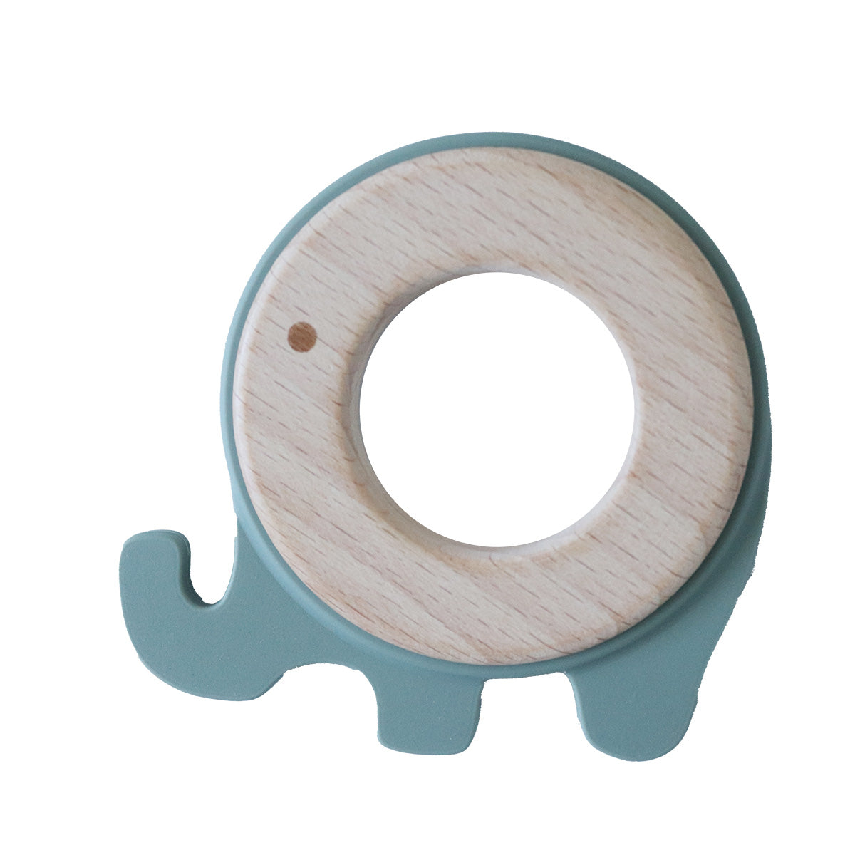 Back to Nature – Silicone Teether Ring – Elephant
