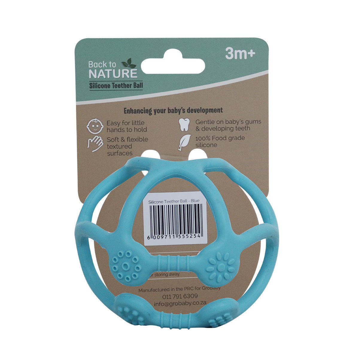 Back to Nature – Silicone Teether Ball
