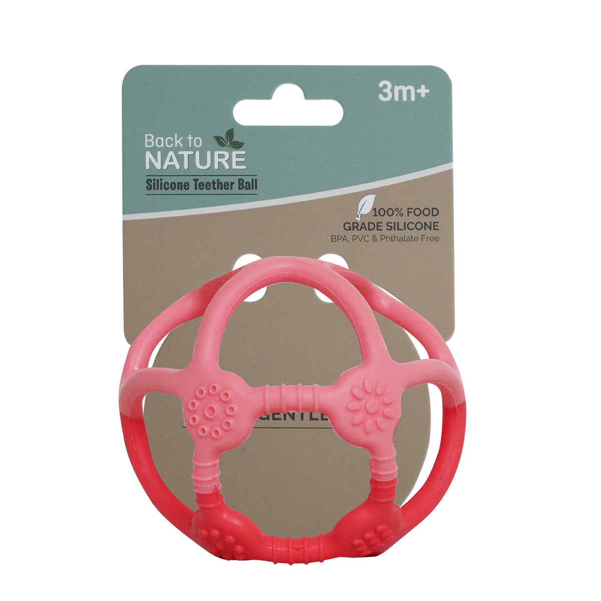 Back to Nature – Silicone Teether Ball