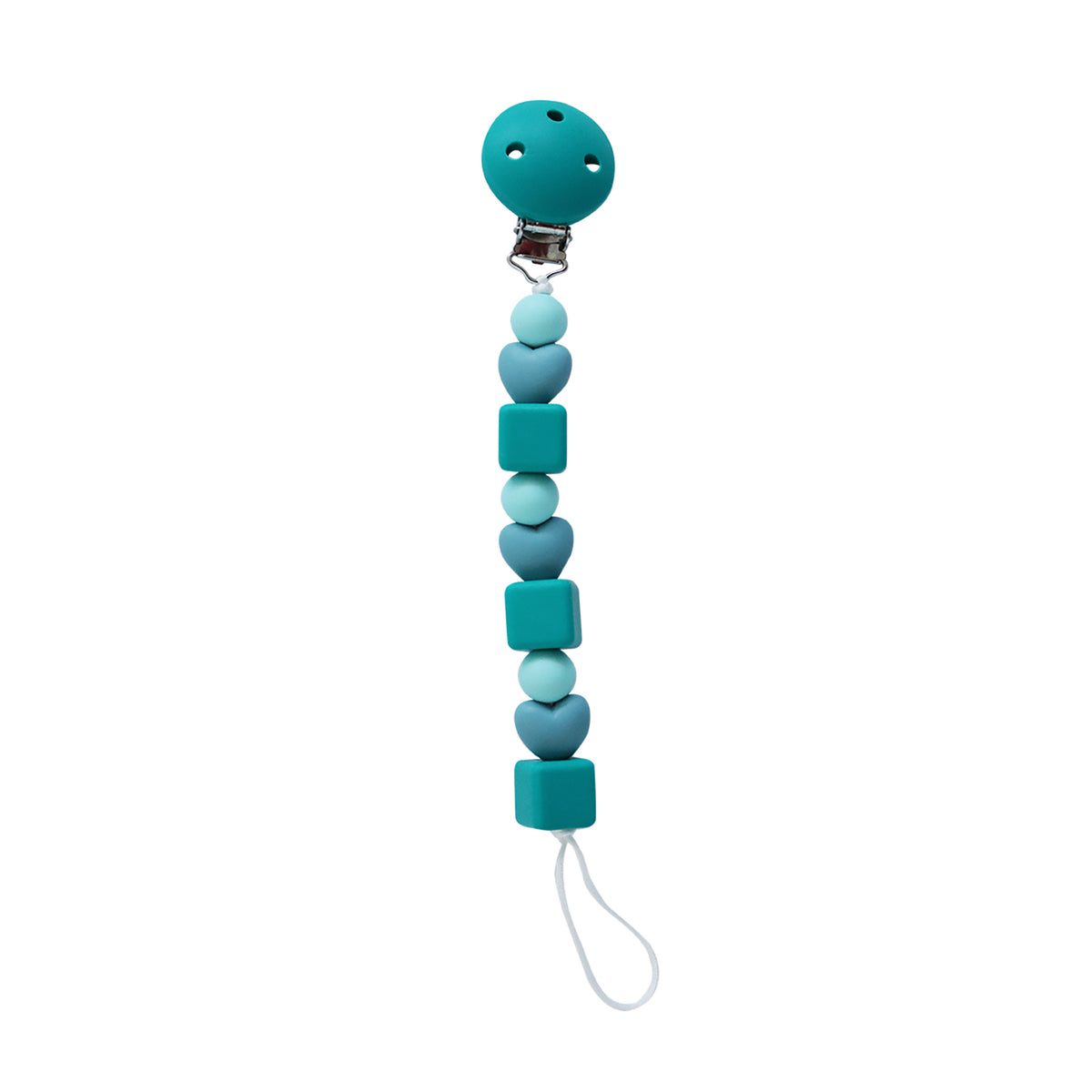 Back to Nature – Silicone Pacifier Clip – Beads
