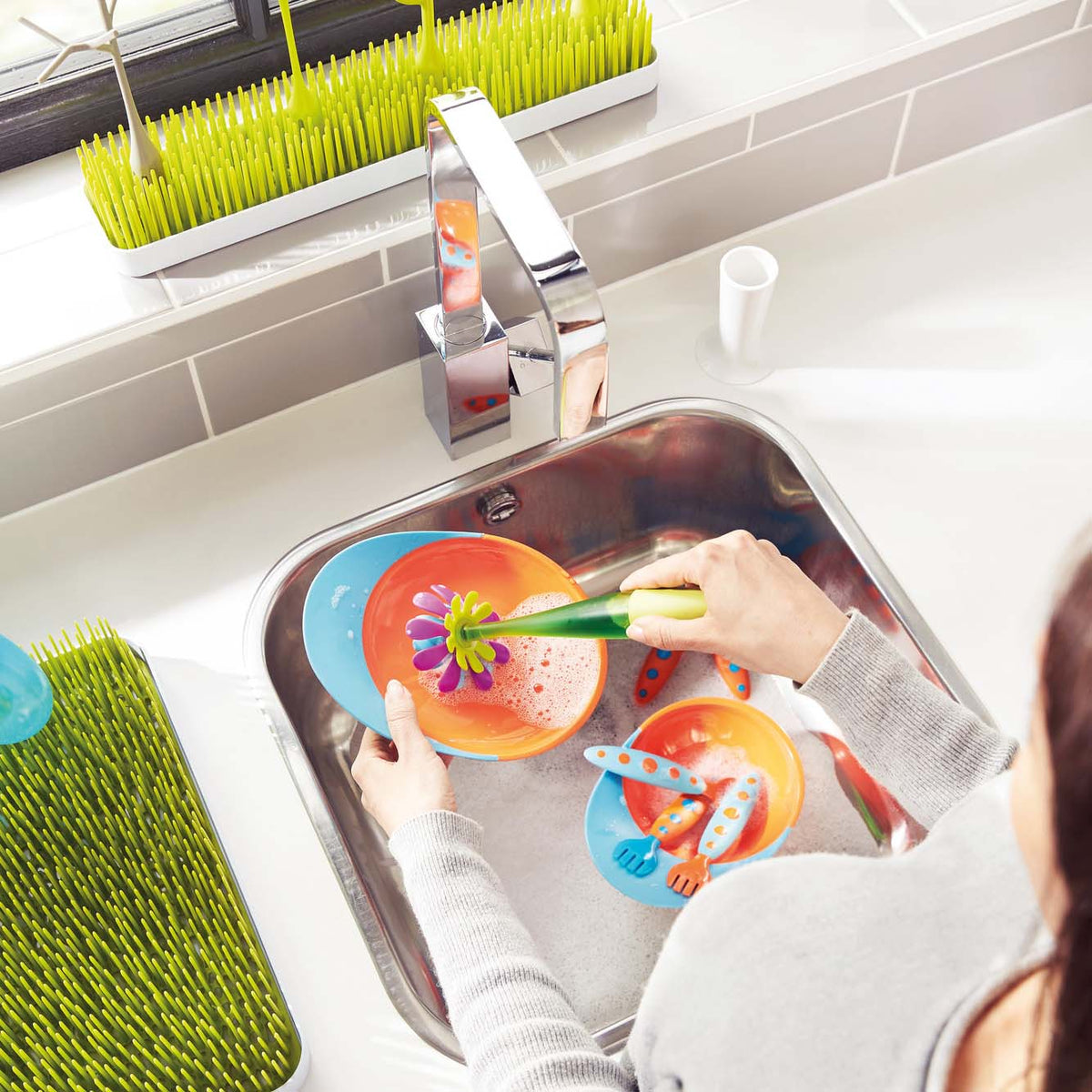 Boon Catch Bowl with Spill Catcher