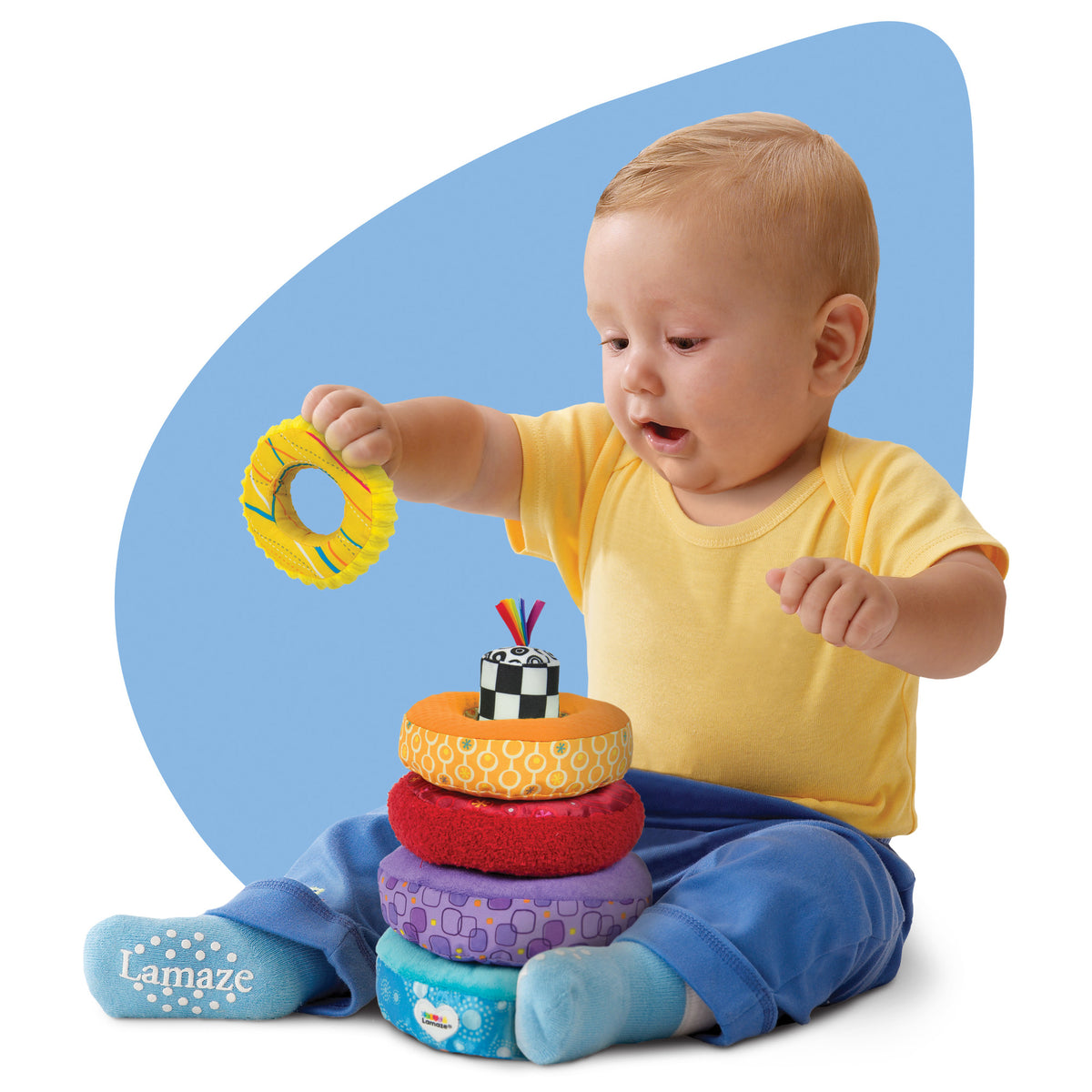 Lamaze Rainbow Stacking Rings