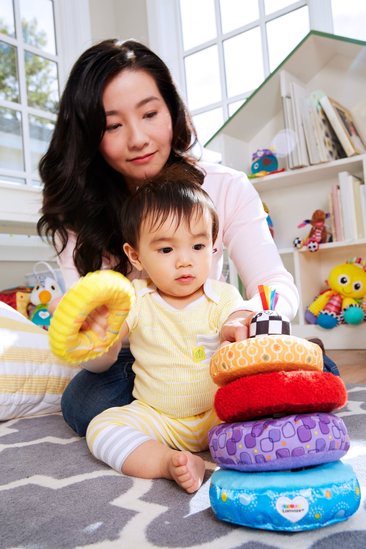 Lamaze Rainbow Stacking Rings