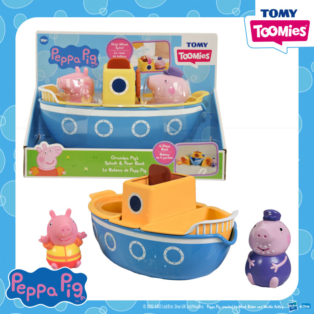 Peppa Pig Grandpa Pig’s Splash &amp; Pour Boat