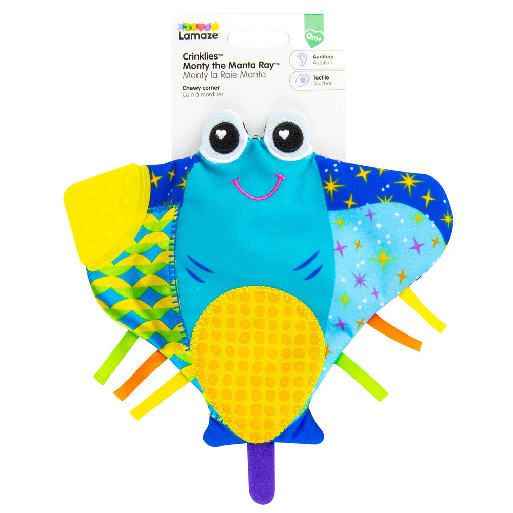 Lamaze Crinklies Montie the Monta Ray