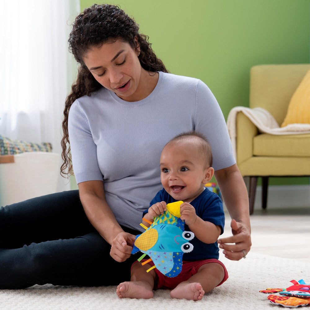 Lamaze Crinklies Montie the Monta Ray