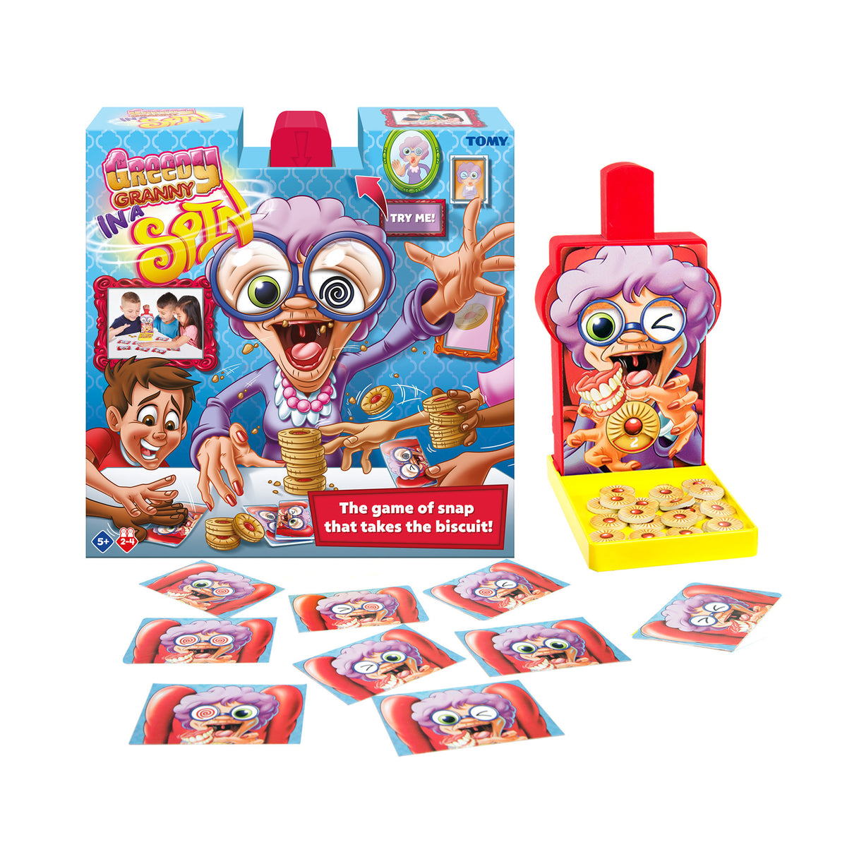 Tomy Greedy Granny in a Spin