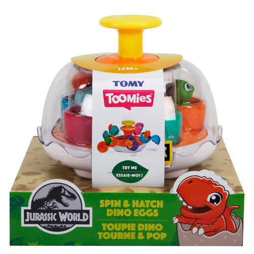 Toomies Jurassic World Spin &amp; Hatch Dino Eggs