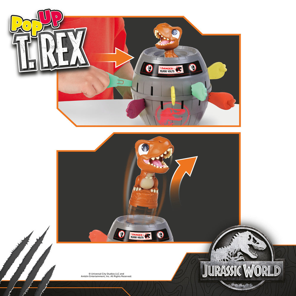Tomy Jurassic World Pop Up T-rex