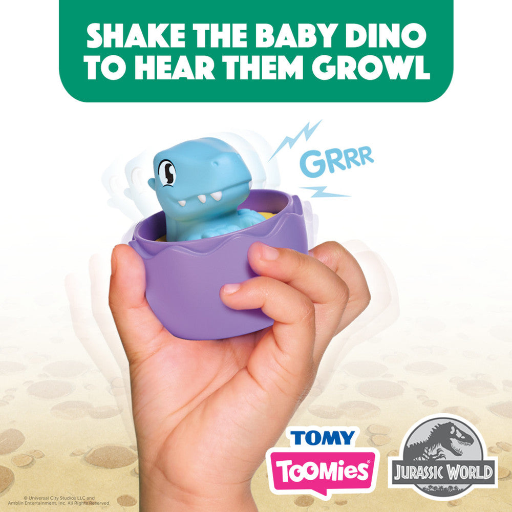 Toomies Jurassic World Chase &amp; Roll Raptors