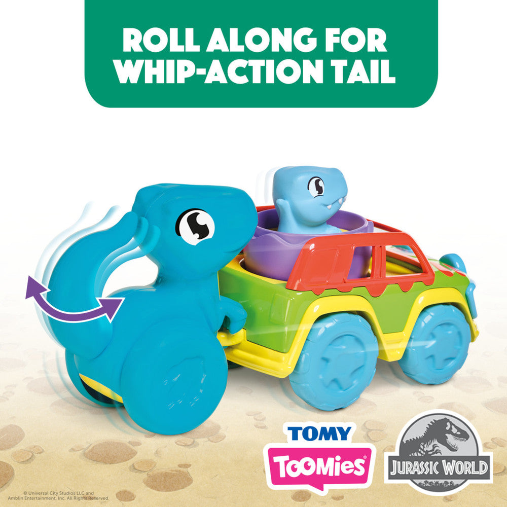 Toomies Jurassic World Chase &amp; Roll Raptors